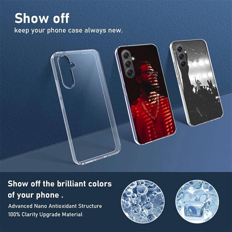 Damso Rapper Phone Case for Samsung A17 A37 A57 A07 A16 A26 A36 A56 A06 A02S A12 A22 A32 A52S A04S A14 A24 A34 A54 A03 A13 A33 A
