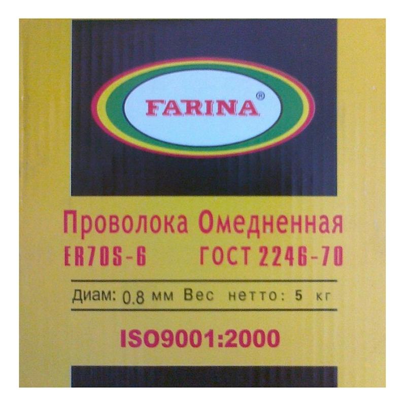 

Проволока омедненная Telwin Farina Sv-08g2s F0 8 5кг