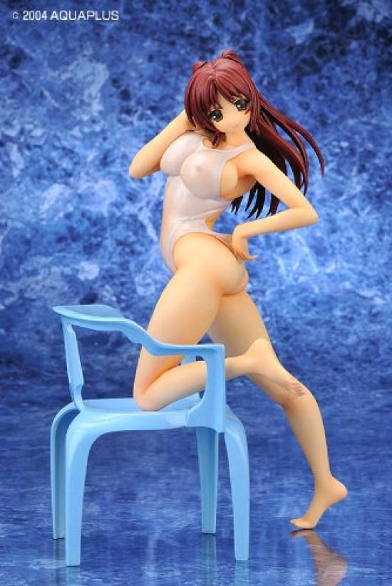 ToHeart2 Tamaki Kousaka Physical Education Class Pool Edition Limited Distribution White Swimsuit Scale PVC Complete Ver. (1/6 Pre-painted Figure)