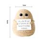 Pure Hand-woven Positive Energy Lovely Potato Doll New Product Handmade Potato Home Room Decoration Christmas Gift