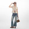 HeyHenry Summer 2025 Slim Fit Two-Piece Hot Girl T-Shirt Set