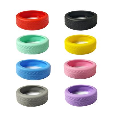 10pcs Soft Silicone Luggage Wheel Cover Absorb Shocks Reduce Impact and Keep Your Suitcase Safe