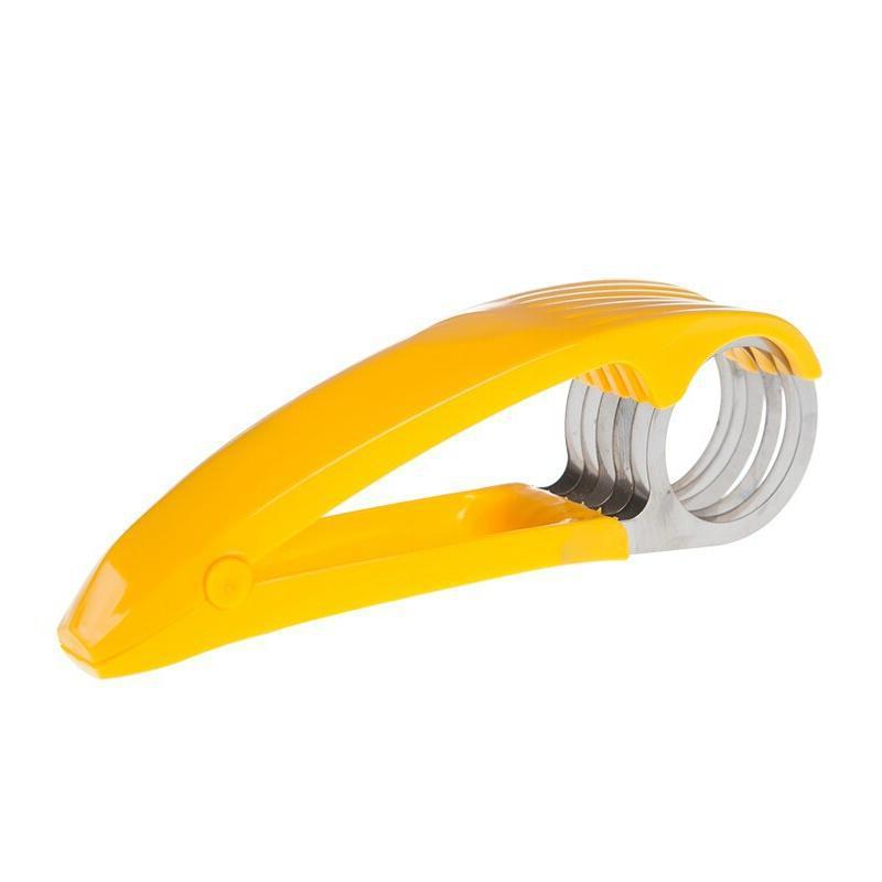 

Banana Cutter Chopper Home Kitchen Tool Vegetable Peeler Salad Slice Stainless Steel Fruit Cutter Cucumber Knife