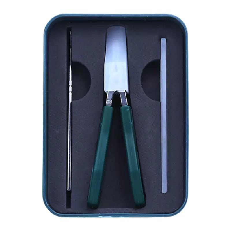 Fine-Tipped Angled Nail Clippers, Large Opening & Anti-Splatter, Portable for Thick and Hard Nails - Manicure Tool