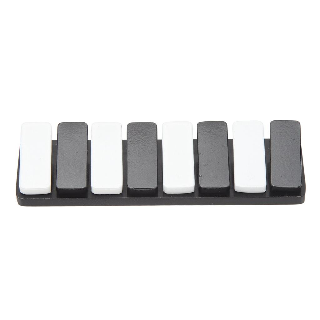 Piano Key Haptic Clicker Toy Zinc Alloy Adult Portable ADHD Slider Anxiety Stress Relief Toy