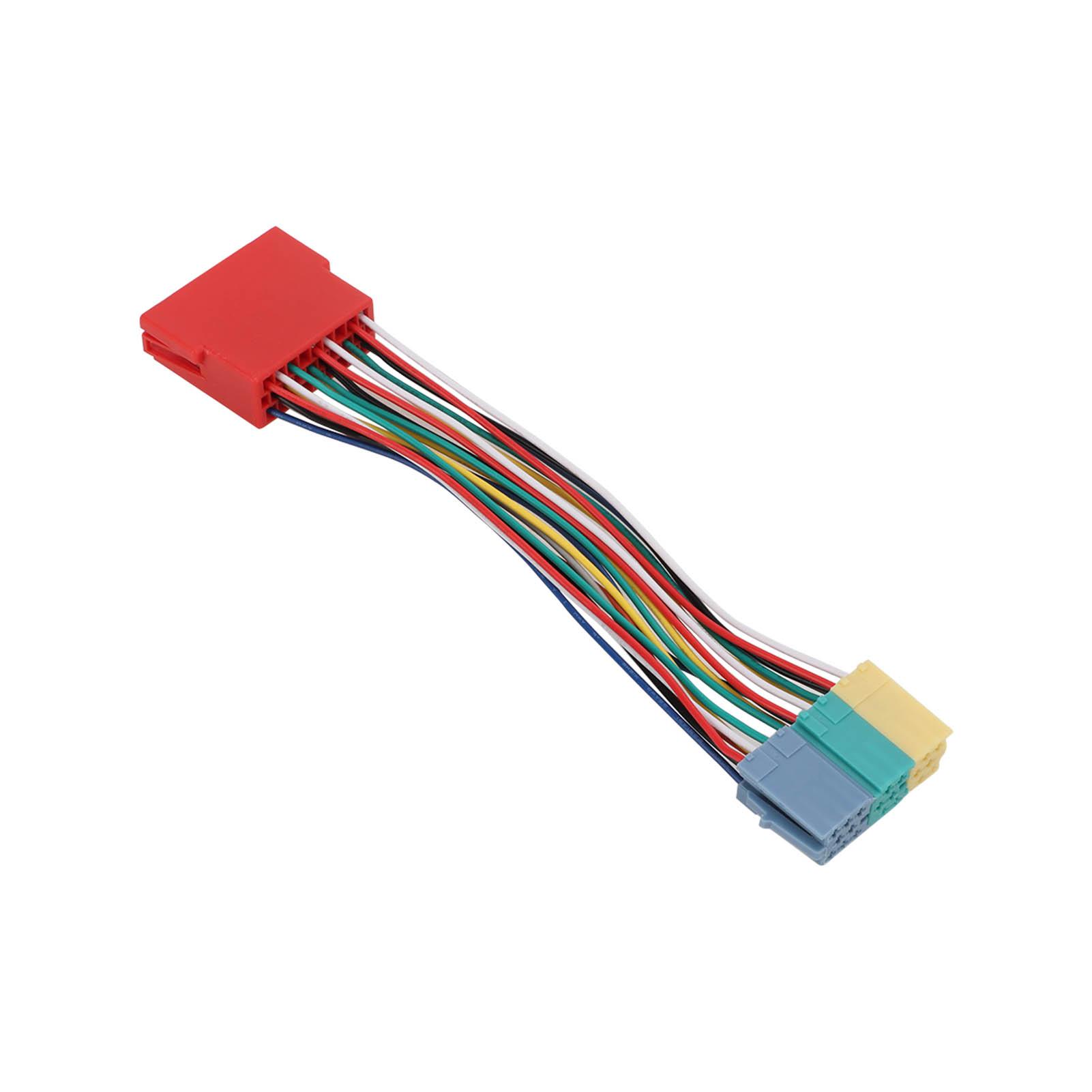 

Радиоадаптер Mini ISO Plug Extension Car CD Audio Harness Замена кабеля для A2 A3 A4 A6 TT