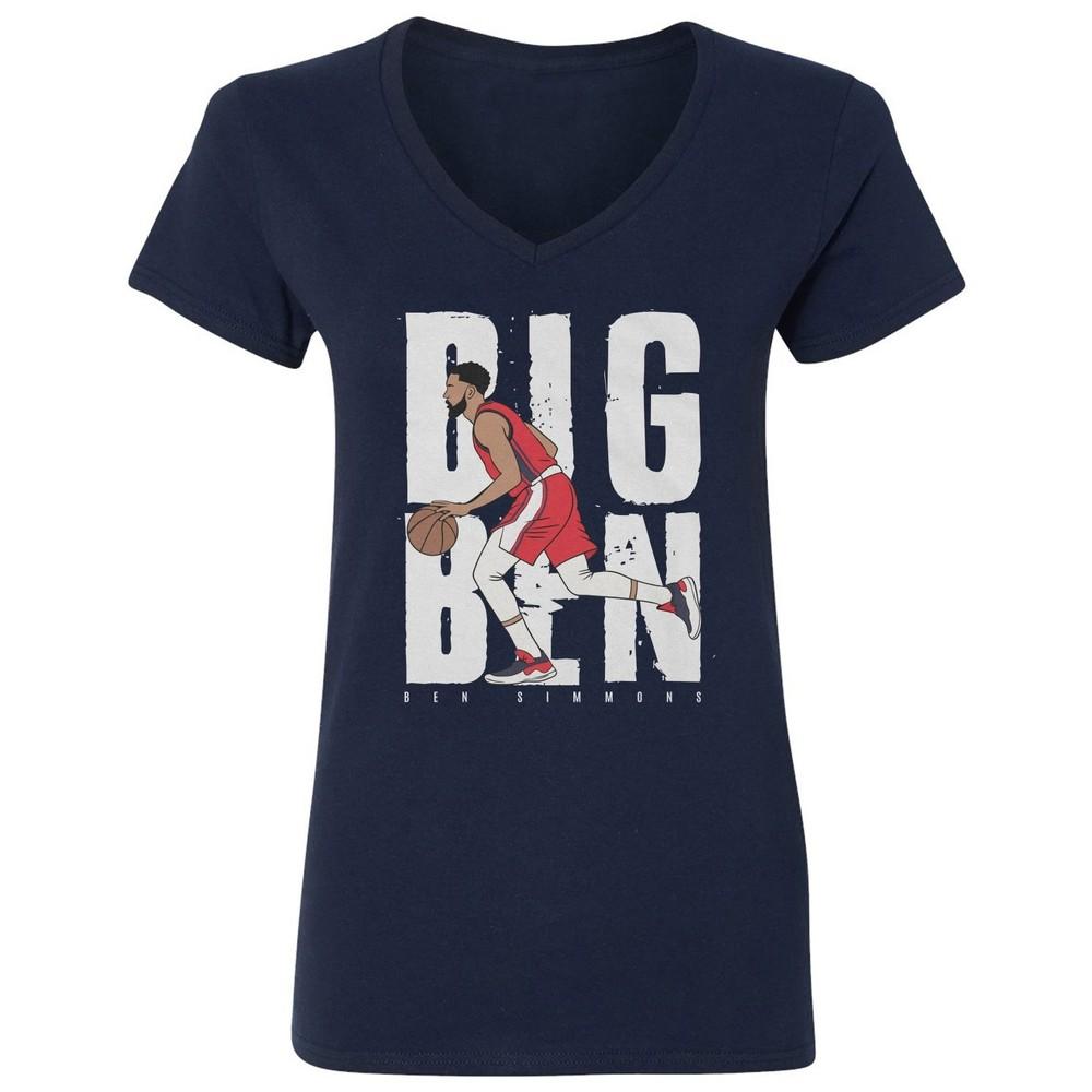 Simmons Tribute Los Angeles Tee | Basketball Fans Ladies  V-Neck Tshirt Unisex T-Shirt XXXL