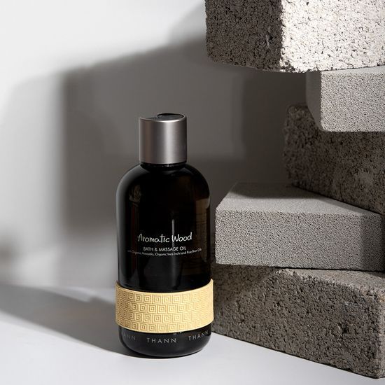 Tan Aromatic Wood Bath & Massage Oil 295ml