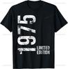 50th Birthday Gifts Men Women 50 Years Old Vintage 1975 T-ShirtWomen Men Clothing Streetwear Graphic T Shirts Harajuku