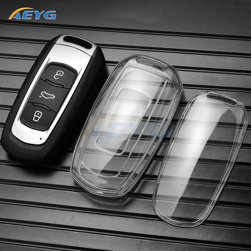 Soft Tpu Car Key Cover Case Protection Shell Keychain For Geely Atlas Boyue Nl3 Ex7 Suv Gt Gc9 Emgrand X7 Borui Auto Accessories