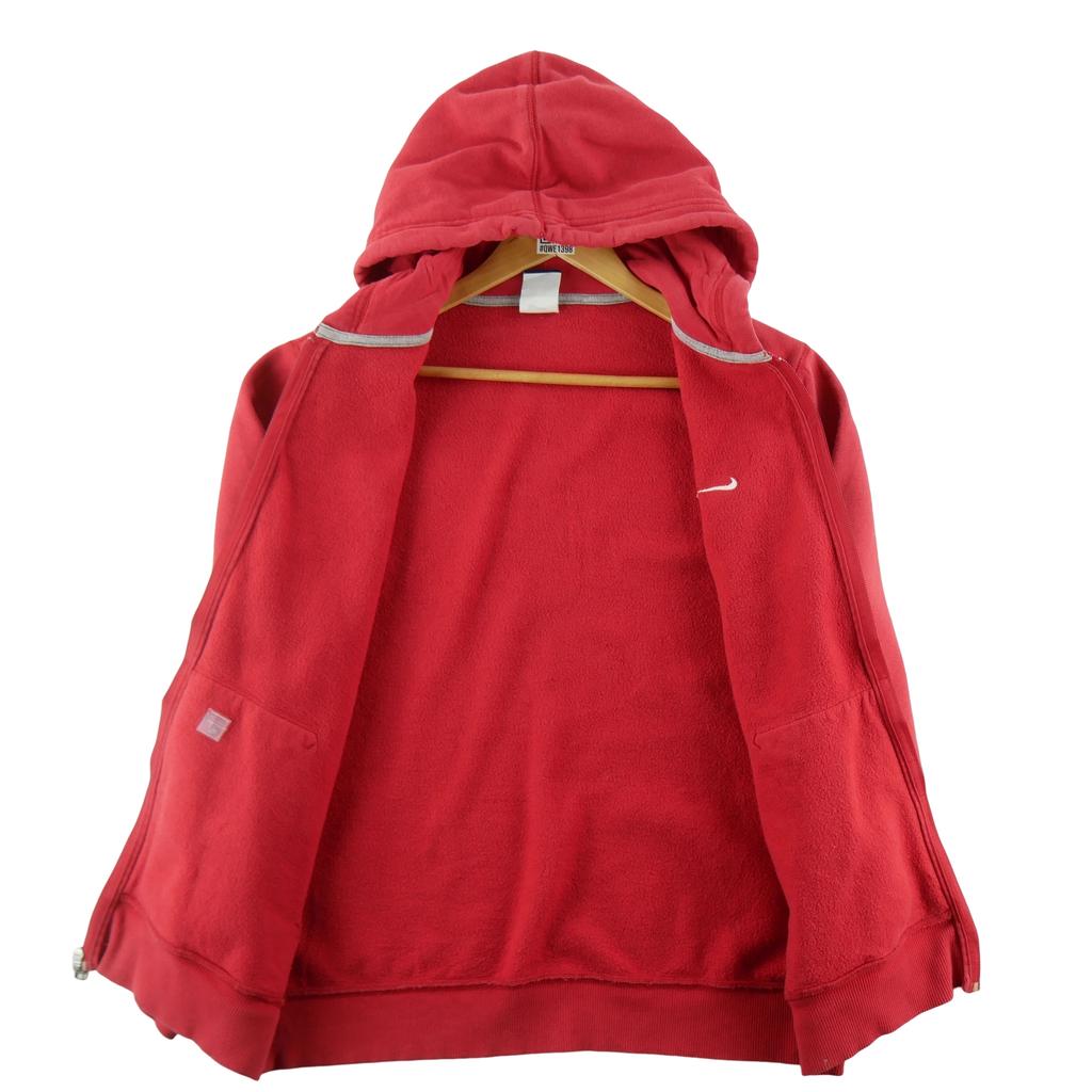 Seconde vie - Sweat à capuche Homme  full-zip Rouge - Bon état