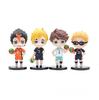 Set of Figurines Volleyball Kuroko Kuroko No Basuke Chibi Anime Children's Toys 8 Pcs 10 Cm