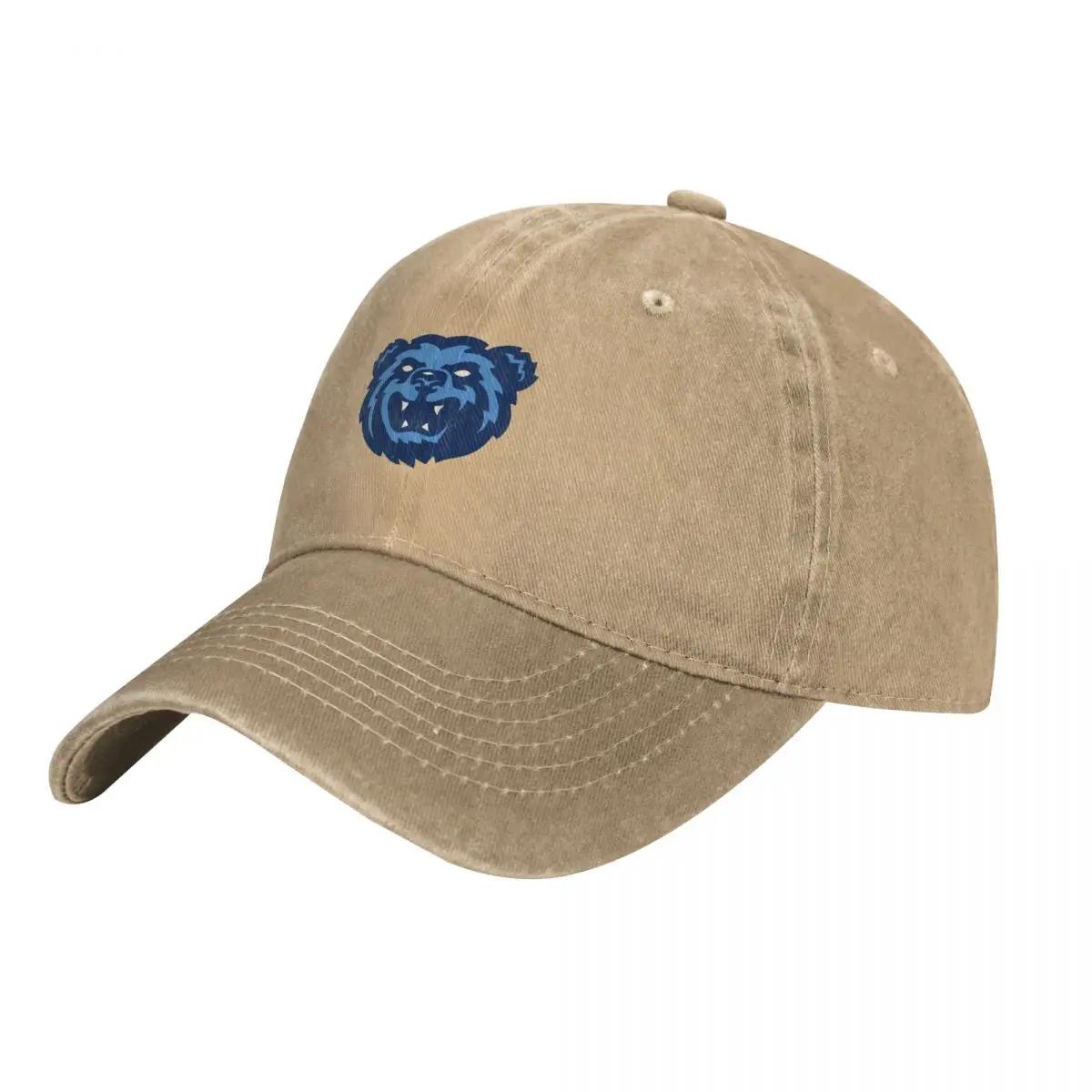 

Mobile BayBears vintage baseball team insignia emblem Cowboy Hat Beach Outing beach hat Unisexs Hats Womens