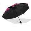 1pc Rose Floral Automatic Umbrella High Quality Canopy, Portable Folding Umbrella with, Ideal Gift for - Travel, Everyday, Formal Events, Stylish Acce