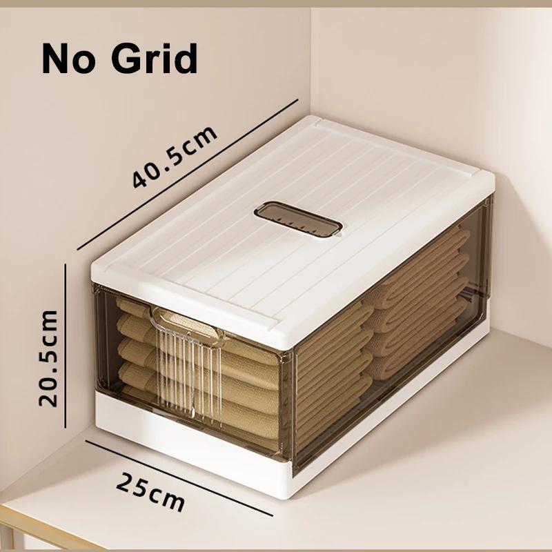 

Вместительный органайзер для одежды, многослойный выдвижной ящик-органайзер для шкафа, складной ящик-органайзер для пылевых штанов
