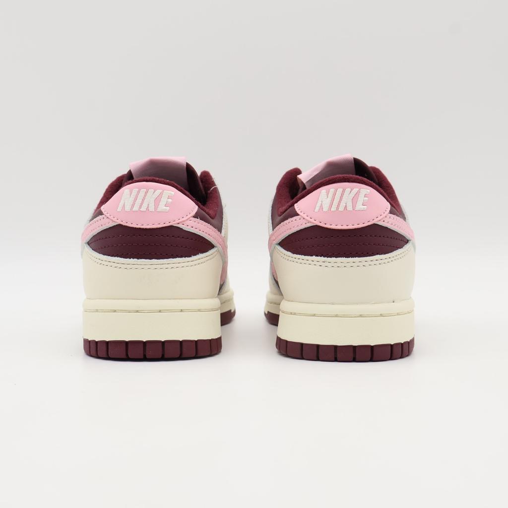 DR9705-100 Nike Dunk Low Valentine's Day 2023 Sail Beige Pink Brown Chocolate
