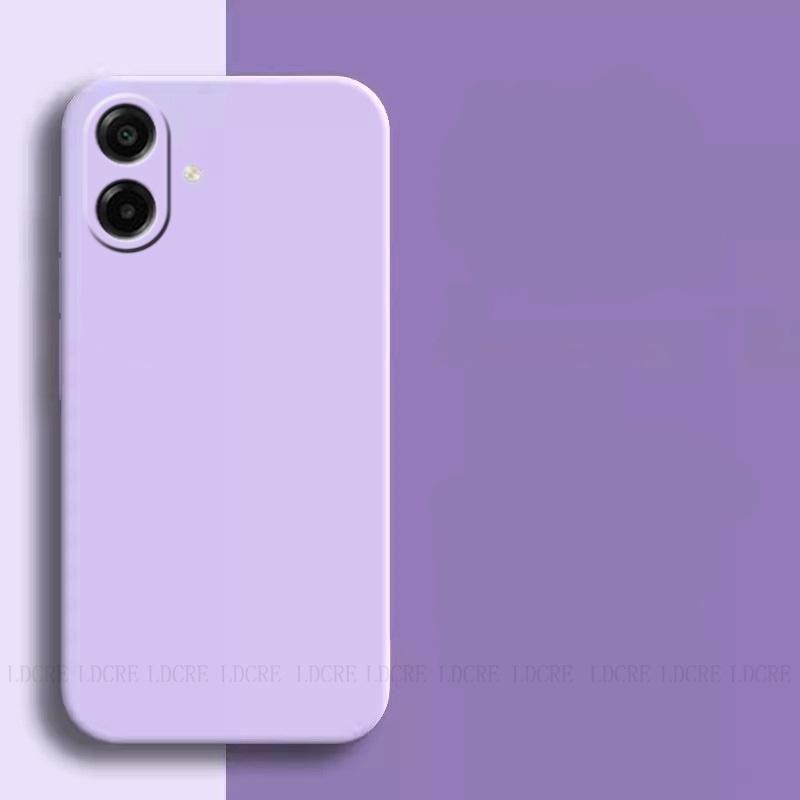 

Чохол-накладка для Samsung A07 Для Samsung Galaxy A07 Capas Оригінальний Рідкий Силікон Бампер для Телефону Задня TPU М яка Fundas Samsung A07 Galaxy A07