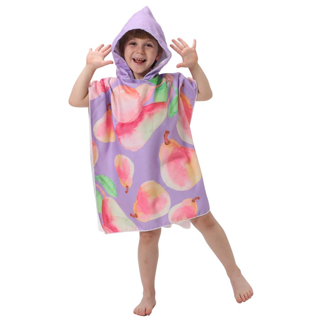 Prinzessin Dinosaurier Kinder Kapuzenbadetuch Mikrofaser Jungen Mädchen Strandtücher Meer Surfen Schnelltrocknend Surfponcho Bademantel Kind Anime
