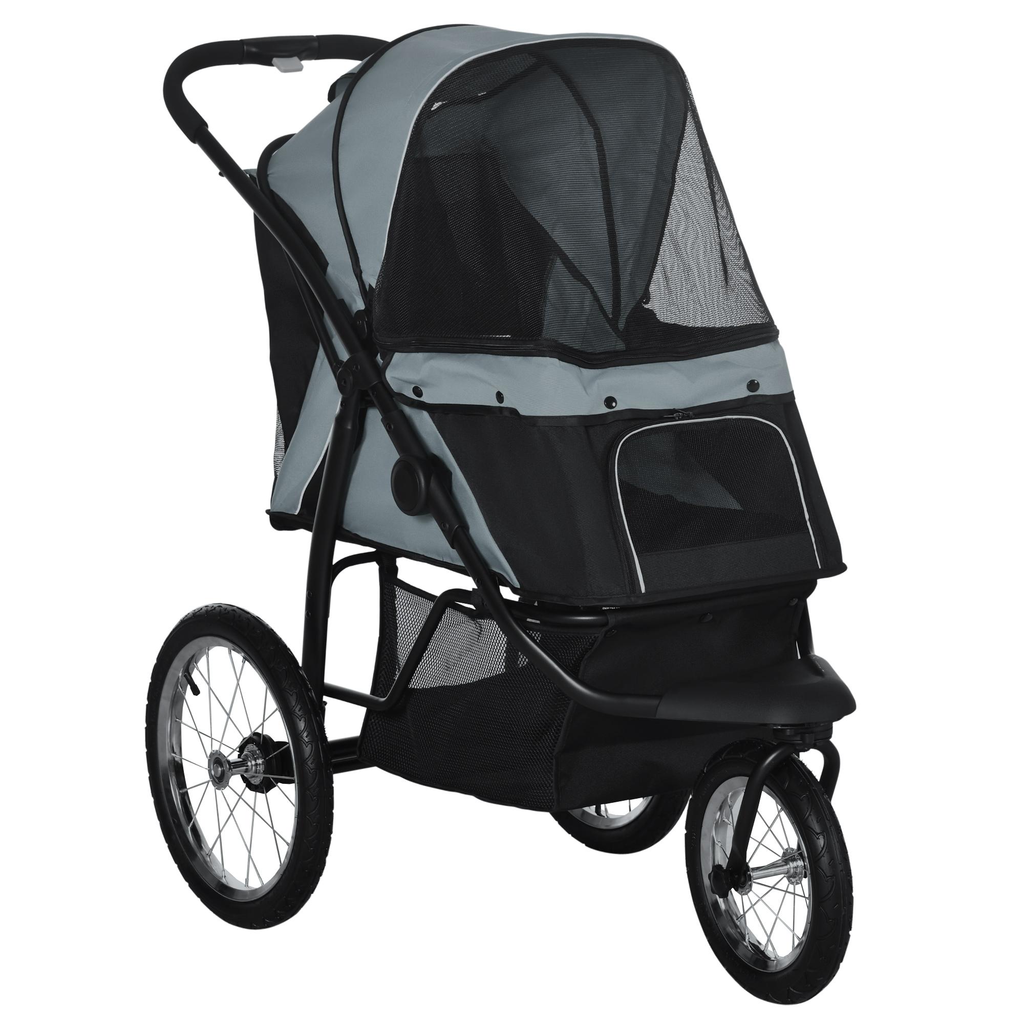 Foldable Pet stroller, Dog Buggy with