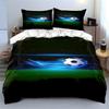 Soccer Ball Bedding Set Bedding set (1 duvet cover, 2 pillowcases, duvet not included)