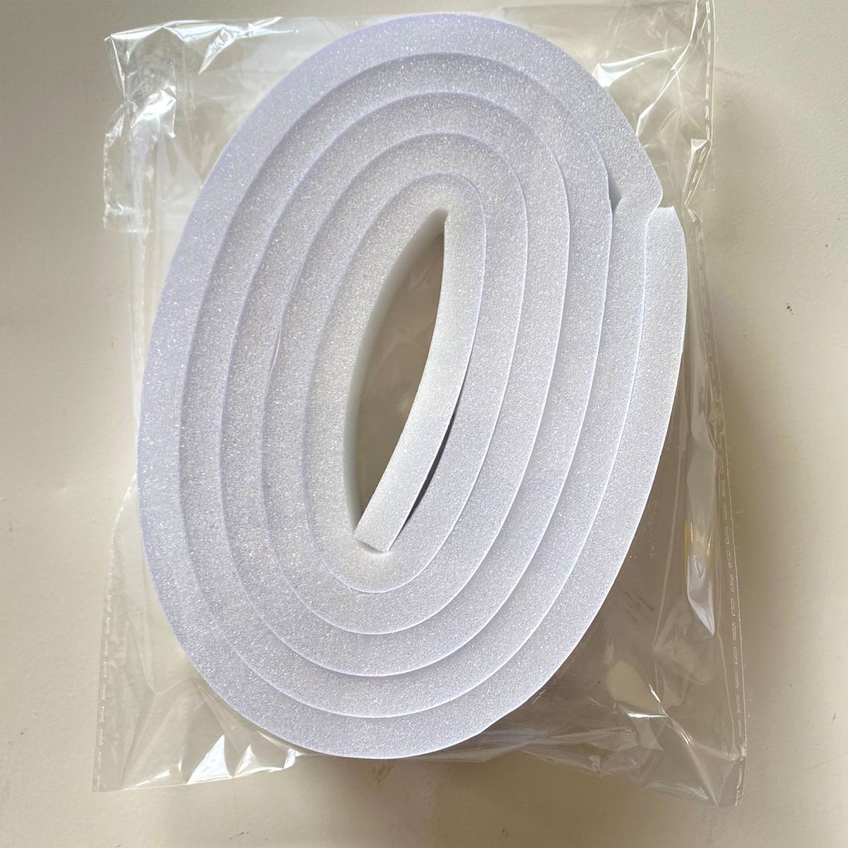 2М Уплотнительная лента для окон Звукоизоляция Пылезащита Ветрозащита Самоклеящаяся для зазора двери Акустическая пена Уплотнитель двери Поролоновая лента