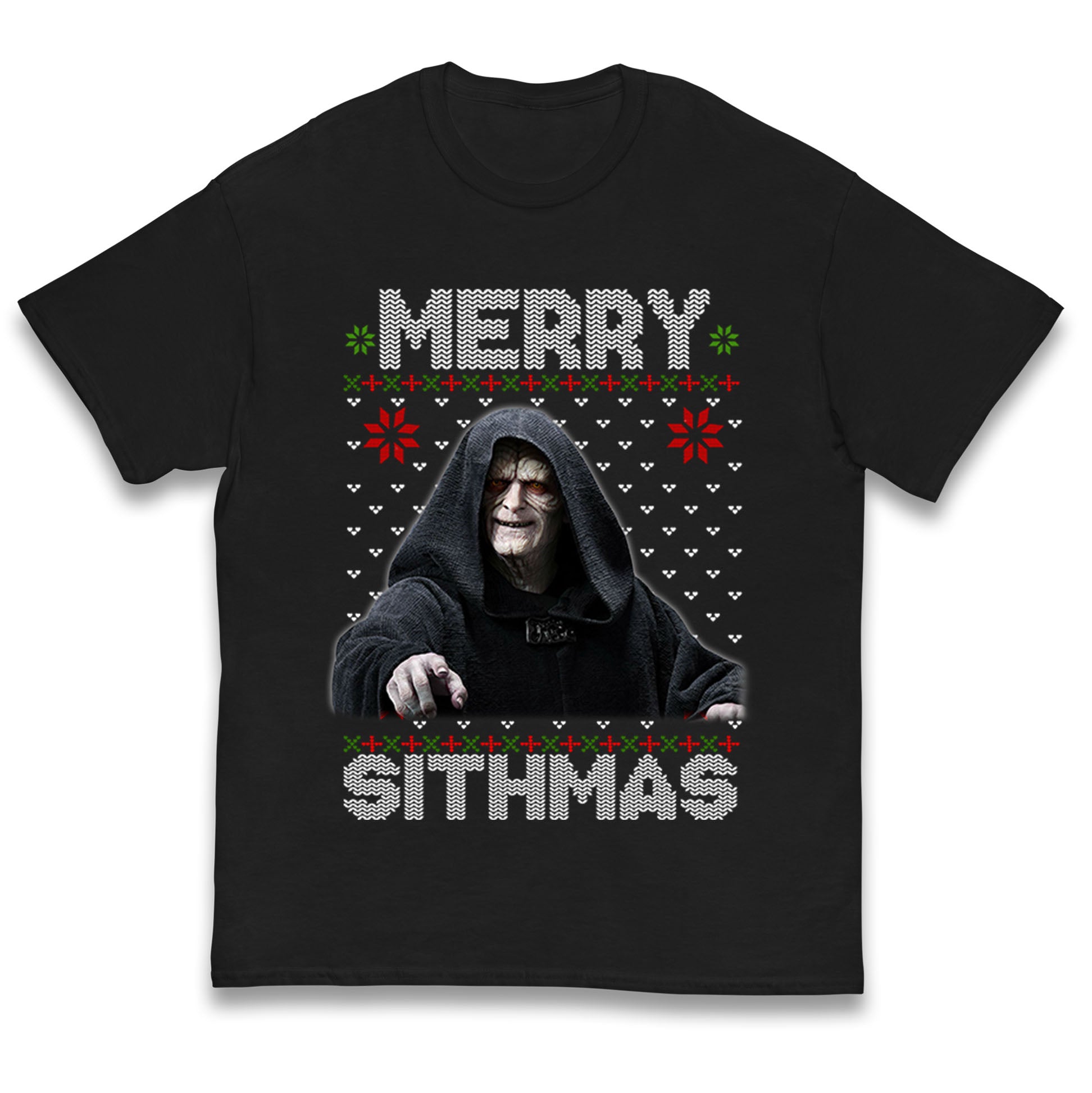 Merry Sithmas The Emperor Christmas Kids T Shirt 150
