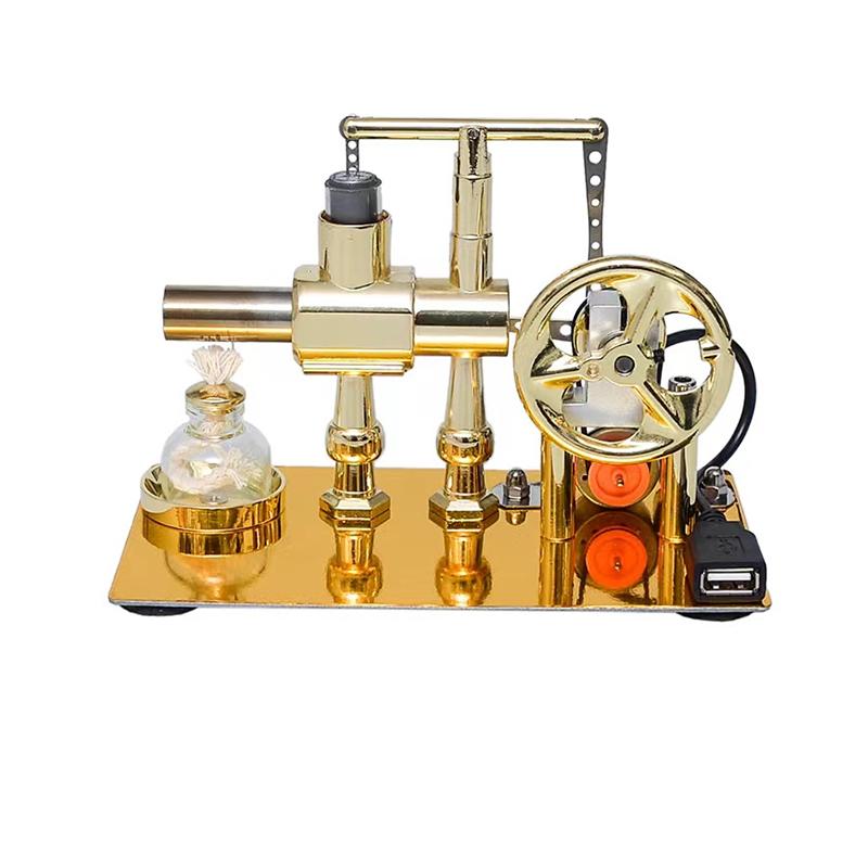 Miniature Stirling Engine Generator Steam Engine Model Physics Experiment Teaching Scientific Production Invention Toy Model