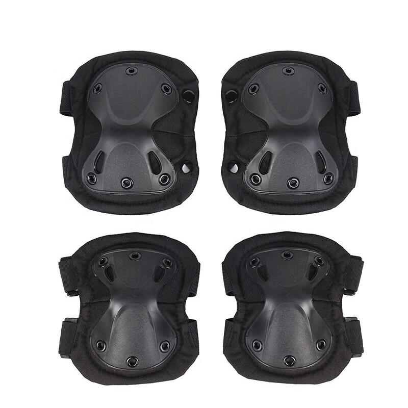 Outdoor Sports Knee and Elbow Pad 4-Piece Set