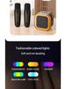 K12 Bluetooth 5.3 Portable Karaoke Speaker & Wireless Microphone for KTV and Family Singing Sessions