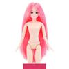 30cm 20/26Jointed Girl Doll Nude Body Parts Dolls With Hair Kids Toys 23 Jointed Girl Doll