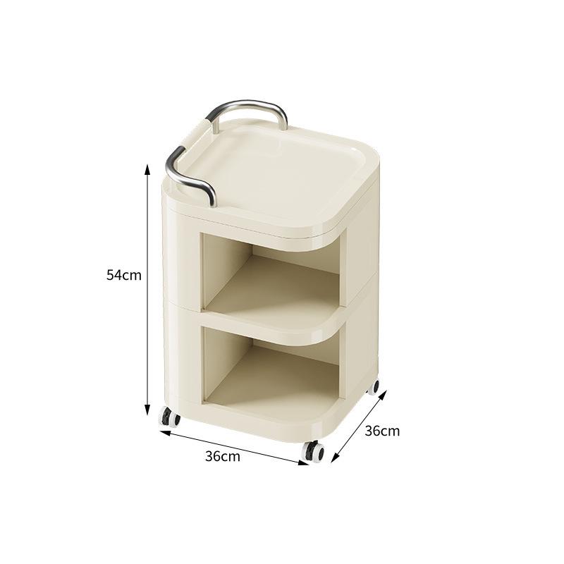 

Rolling Multi-Layer Storage Cabinet with Drawers Custom Color by Xichi