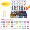 100pcs Standard Car Fuses 2A 3A 5A 7.5A 10A 15A 20A 25A 30A 35A Free Matching Choice Car Fuses Blade Fuses for RV/Truck/SUV Fuse Holders1