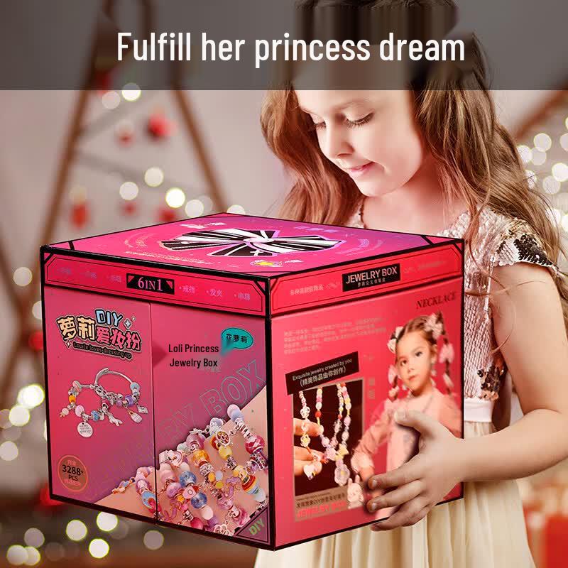 Kids  DIY Beading Jewelry Making Kit