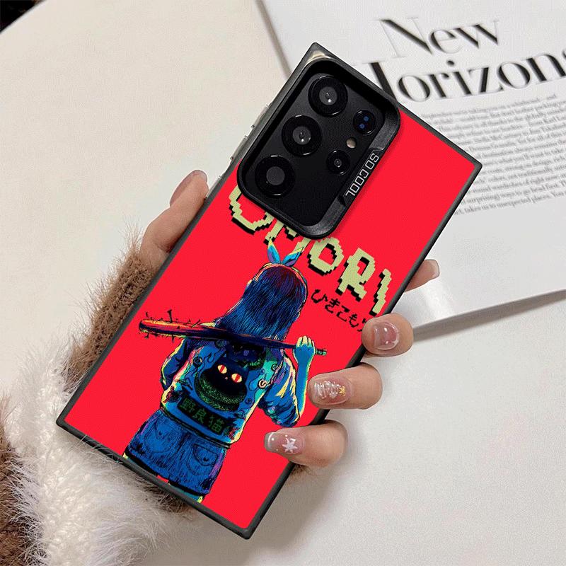 O-Omori Cartoon Game Soft Phone Case for Samsung Galaxy S24 S25 FE S26 Edge S23 Ultra S22 Plus S21 + Shockproof Cover Back Shell