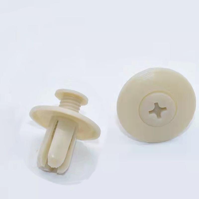 50Pcs 8mm Auto Bumper Fastener Hole Rivet Retainer Push Engine Cover Car Door Trim Panel Clip Fasteners Car Maintenance Parts