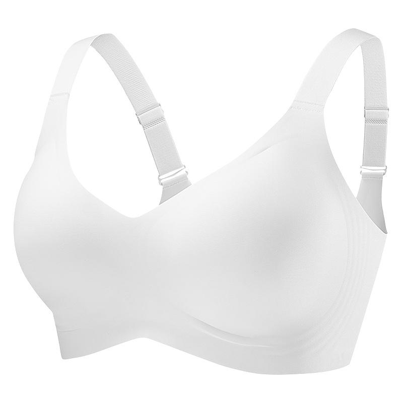 Women's Push-Up Seamless Wireless Tank Top Bra for Small Breasts - Comfortable, Fixed Cups, Anti-Sagging, Plus Size, European & American Style