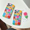 Colorful Tulip Stand for iPhone 14-17 & Apple 15-16 Cases