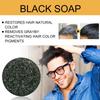 Polygonum Multiflorum Schwarzes Haar Seife Dunkelndes Shampoo Bar Reparatur Grau Weiß Farbe Färbemittel Gesicht Haar Körper Shampoo für Mann Frau