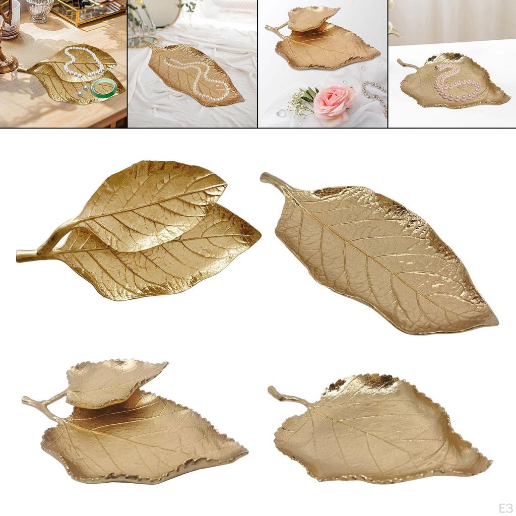 Jewelry Display Plate Storage Tray,Jewelry Holder Ornament Decorative Trinket Dish