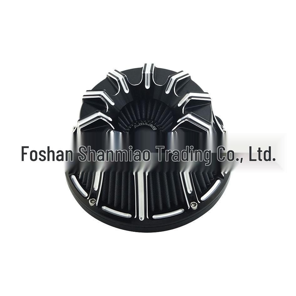 

Compatible Harley CNC Aluminum Face Cover Air Filter Assembly B Base Air Filter