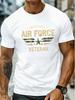 Veteran T-Shirt Men's Casual Short Sleeve T-Shirt Tee Designed for United States Air Force Vet