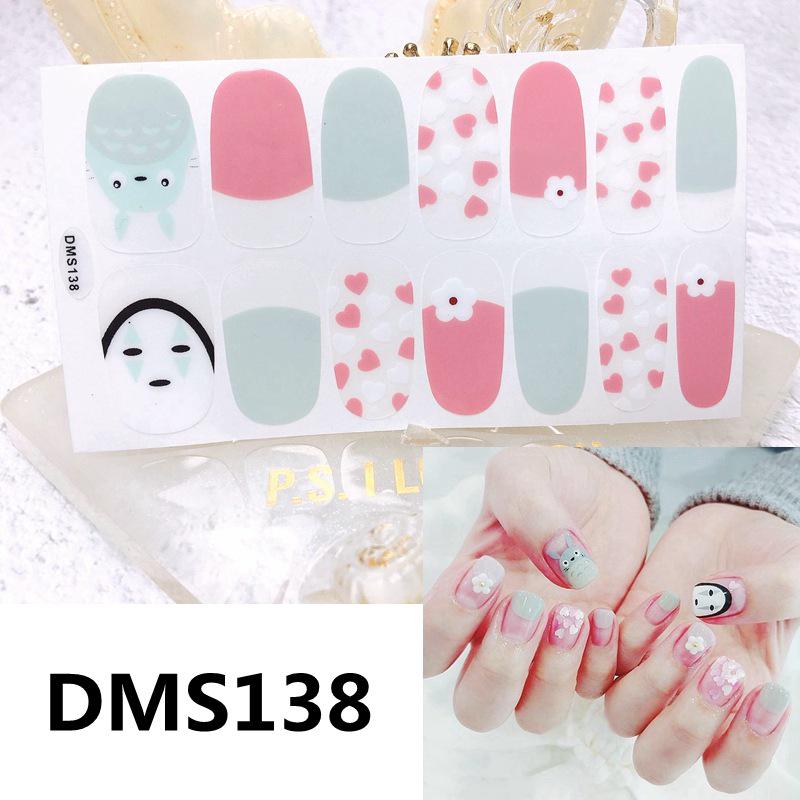 New Adorable Cartoon Expression Nail Stickers - Fun, Cute, No-Bake Design