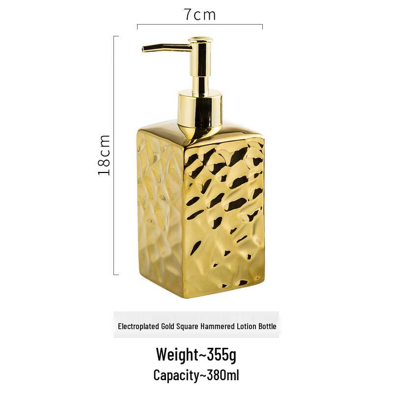 Керамический диспенсер для жидкого мыла Yuanzu в стиле легкой роскоши