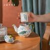 JOYYE Painted Ceramic Travel Tea Set