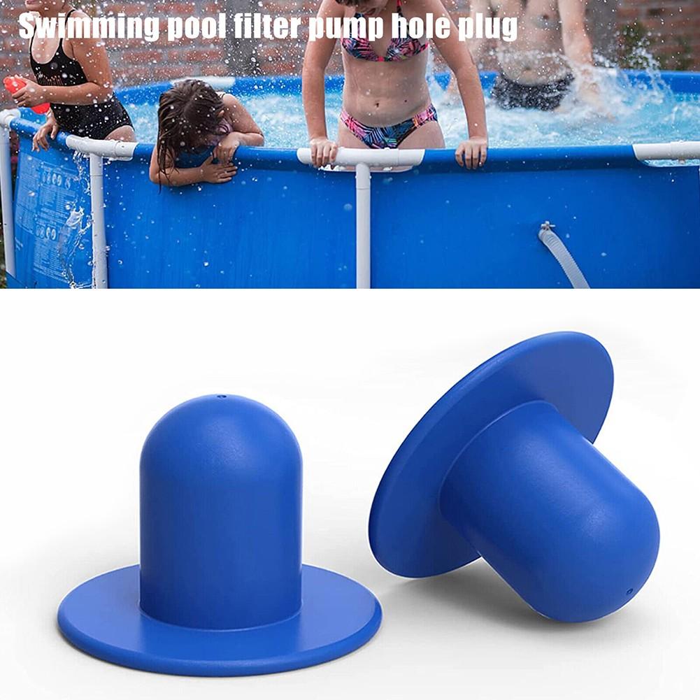 Replacement Swimming Pool Plugs Blue Filter Pump Parts