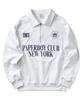 PAPERBOY Sports Club Half-Zip - White Melange