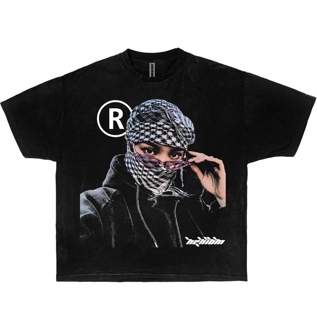 Neniom Desert Solider ® Vintage Boxy Shirt Streetwear Y2K