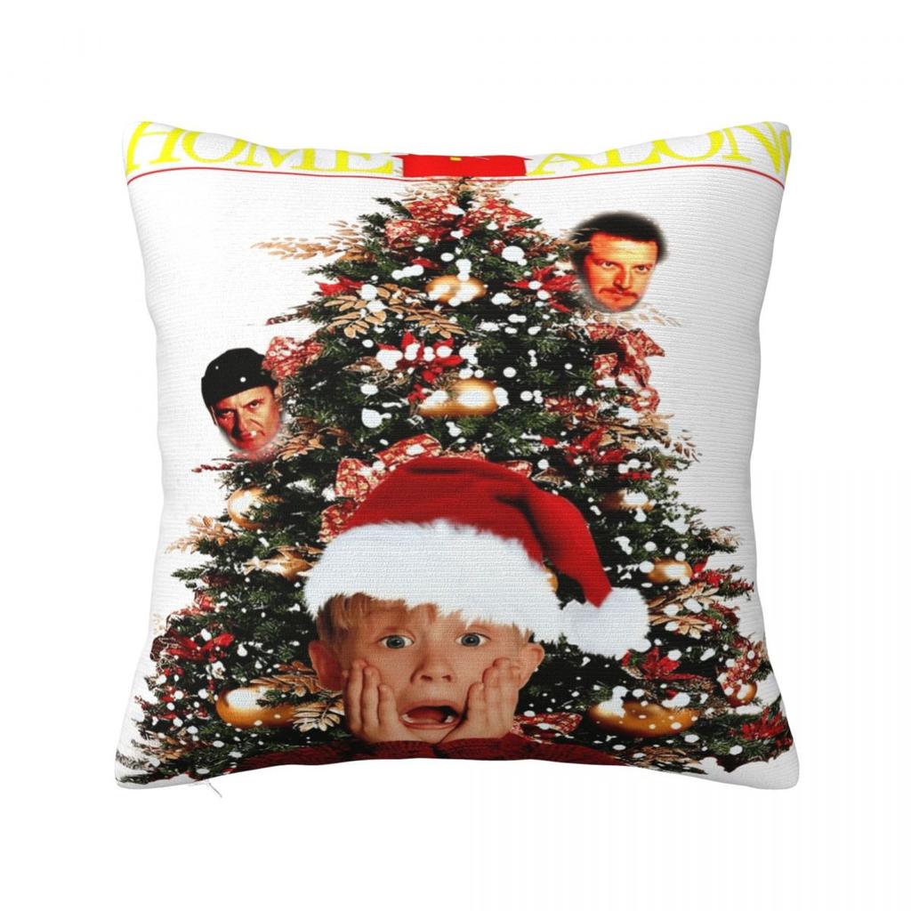 Movie Home Alones Pillow Cover Christmas Morden Pillow Case For Living Room Chair Cushion Cover Soft Graphic Pillowcases Gift