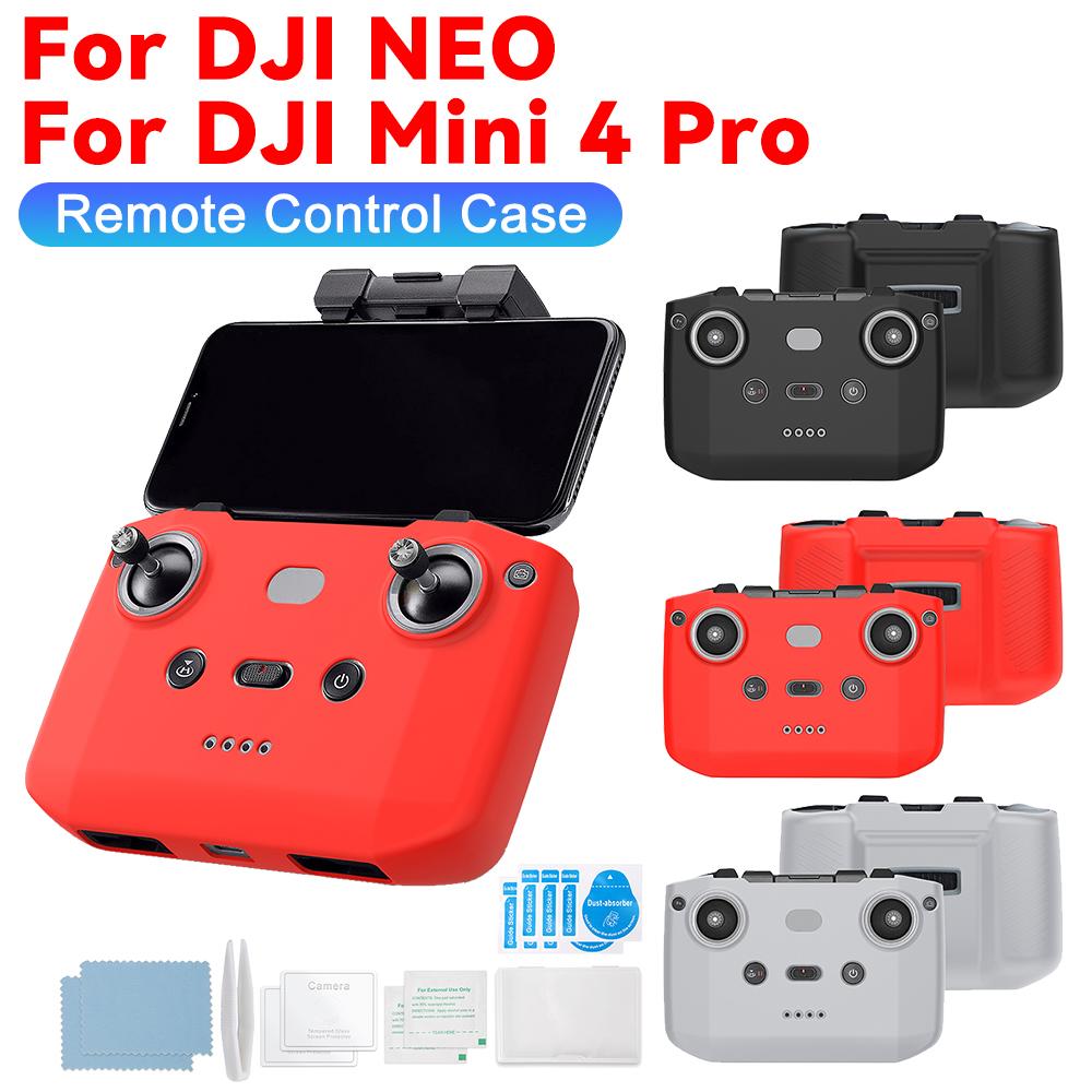 Silicone Case Anti-Scratch Protective Case Controller Protector Protective Sleeve for For dji NEO / Mini 4 Pro Remote Controller