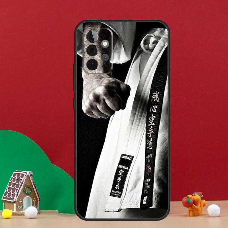 Kung Fu Karate Taekwondo Martial Case For Samsung Galaxy A36 A56 A06 A13 A53 A32 A12 A22 A52 A35 A17 A16 A55 A15 A54 A34 A14